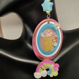 Kawaii Bear Drop Earrings